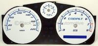 Cobalt 220 kph White Face